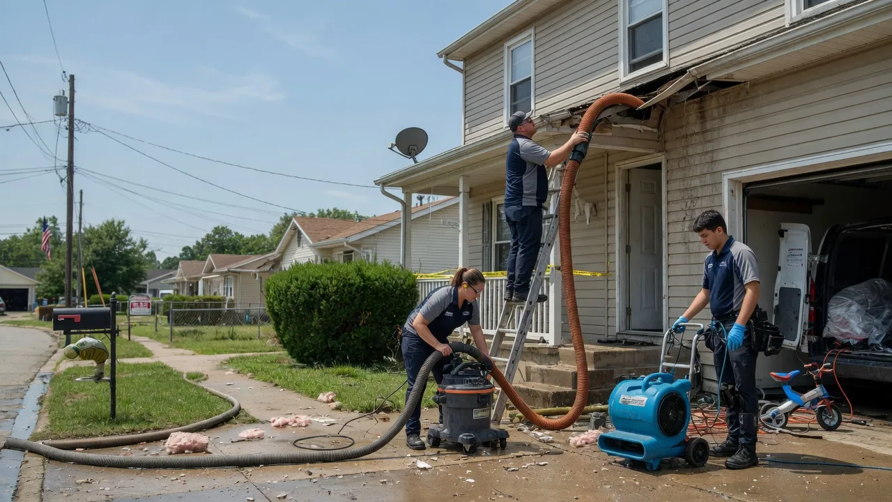 Water Damage Restoration in Canyon Dam, CA near me